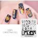 Alexnailart Christmas Halloween Nail Stamping Plate (CHRISTMAS 021) - Manicure Templates for Festive Nail Art - Buy Online on SooperMarket.com