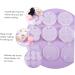 STOBOK 3pcs Box Jewelry Box Silicone Mold Candle Holders Candle Supplies Die Making Mold Ring Box To Rotate White 10.8X10.2X2.6CM - Buy Online on SooperMarket.com