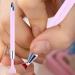 Geteawily Nail Art Drill - Manicure Art Precision Pencil Rhinestone Design Nail Drill Tool Lightweight Dotting Nail Tool for Home Travel Business Trip Pink - Buy Online on SooperMarket.com