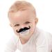 Ventdouce Funny Mustache Pacifier for Newborns | Curly Beard Binky for 0-6 Months | Unique Gift for Boys & Girls - Buy Online on SooperMarket.com