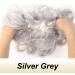 JJstar 2PCS Messy Bun Hair Pieces in Silver Grey - High Heat Resistant Synthetic Fiber Scrunchies for Women and Girls - Buy Online on SooperMarket.com