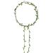 Hair wreath flowers ladies girls wedding communion flower hair wreath (white)