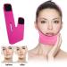 Face Slimming Strap & Facial Mask - Double Chin Reducer for Women | Thin Neck Facelift | Rose Red - Buy Online on SooperMarket.com