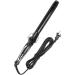 Hair Curling Wand Adjustable Temperature Curling Iron Portable Multifunctional for Home Travel (Black) - Buy Online on SooperMarket.com