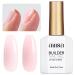 AILLSA Milky Pink Builder Gel for Nails 7 In 1 Hard Gel Polish for Nail Thickening Nude Strengthener Gel Polish Light Color Extension U V Gel for for French Manicure Base Coat Needed 0.51 Oz GB90 BG-Pink Bunny
