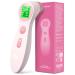 Digital Baby Thermometers Non-Contact Infrared Thermometer Body Temperature Thermometer for Baby Kids (Pink)
