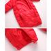 JiAmy Baby Snowsuit Hooded Romper | Cartoon Bear Winter Outfit | Red | 6-12 Months - Buy Online on SooperMarket.com