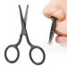 Premium Nose Hair Scissors - Rounded Tip Beard & Eyebrow Trimmer for Men | Facial Grooming Tools - Buy Online on SooperMarket.com