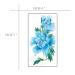 TAFLY Blue Flower Arm Temporary Tattoos for Women - Set of 5 Sheets | Sexy Body Art Transfer Tattoos - Buy Online on SooperMarket.com