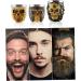 Stainless Steel Shaving Bowl Soap Cup for Foaming | Beard Brush Shaving Mug Skull Design - Buy Online on SooperMarket.com