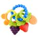 Baby Teething Toys 4 PCS BPA Free Silicone Baby Teethers  Freezer Safe Organic Infant Teething Toys Soft & Textured for Natural Brain Development