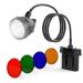 GearOZ 80000LUX 10W LED Coon Hunting Lights, Hunting Headlamp for Coyotes Hog Predators, Explosion Proof Mining Camping Bright Light Headlamp Rechargeable for Night Working - with 4 Optical Filters