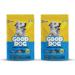 Good Dog Real Chicken & Veggies Adult Dog Food| Gently Oven Baked Kibbles | 60% Real Chicken | Fortified with Vitamin A D E & Omega 3 & 6 | for Dog 18 Months Onwards | Pack of 2 (300g*2)