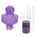 KUIKUI Portable Scalp Applicator Hair Scalp Massaging Brush with Scale for Thinning Hair Hair Loss - Purple