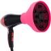 Foldable Hairdryer Diffuser - Fast Drying Blow Dryer Attachment for Curly Hair (Pink) - Buy Online on SooperMarket.com