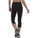 Buy adidas Women's 3/4 Leggings | Essentials 3-Stripes Black/White - International Shipping Available - Buy Online on SooperMarket.com