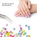 LANTRO JS Nail Art Tweezers Stainless Steel Gel Nail Acrylic Nails Shaping Tweezer Clip Nail Art Tool Pick-up Nail Art Nail Pincher Tweezers Tool - Buy Online on SooperMarket.com