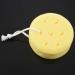 MRNHA Yellow Round Bath Body Shower Soft Sponge w Hanging Loop - Buy Online on SooperMarket.com