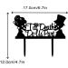 Till Death Do Us Part Cake Topper- Acrylic Mr and Mrs Skull Wedding Cake Topper Halloween Party Decorations Day of the Dead Sign - Buy Online on SooperMarket.com