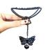 TANG SONG 4PCS Metal Hair Claw Clips with Butterfly and Heart Pendant | Hair Catch Barrette Jaw Clamp for Women | Half Bun Hairpins Set(Silver+Gold+Rose Gold+Black) - Buy Online on SooperMarket.com