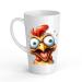 White Ceramic Kids Chicken Mug - Large 483 ml Perfect for Hot Chocolate or Milk Fun and Easy to Use