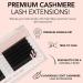 KIARA SKY LASH Cashmere Volume Lash Extensions | Premium Soft Semi-Matte Finish | Professional Eyelash Extensions | Black D-0.05 15mm - Buy Online on SooperMarket.com
