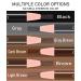 Sumeitang 12 Pcs Dark Brown Eyebrow Pencil Set for Tattoo Makeup and Microblading - Waterproof and Durable Permanent Eyebrow Liners - Buy Online on SooperMarket.com