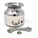 304 Grade Stainless Steel Ayurvedic Jal Neti Pot for Sinus Congestion and Nasal Cleansing - Buy Online on SooperMarket.com