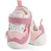 LACOFIA Baby Girls Pink Toddler Sneakers | Anti-Slip Rubber Sole | Size 5 UK Child - Buy Online on SooperMarket.com
