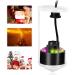 Delamiya Ultrasound Verbler Nebler Ultrasound Verbler 12 Led Three Color Gradient Atomizer Mist Maker Wassernebler Fogger with removable spray protection for fountains pond fog