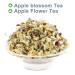 Organic Apple Blossom Flower Tea - Anti-Acne & Freckles | 50g Dried Loose Tea - Buy Online on SooperMarket.com