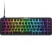 Fnatic Gear |Streak65 |Mechanical gaming keyboard with LED RGB backlight Speed Silver switch-Small compact and portable keyboard layout (65%) (DE-layout QWertz) Streak65 Speed Silver DE QWERTZ