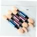 Healeved 10pcs Makeup Brush Eye Shadow Brush Eye Shadow Applicator Cosmetics Blending Brush - Buy Online on SooperMarket.com