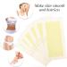60 Pack Wax Strips - Painless Hair Removal for Armpits Arms & Legs | Fast Gentle Waxing Solution - Buy Online on SooperMarket.com