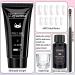 Lofuanna 60g Clear Poly Gel Nail Kit | All-in-One Starter Set for Nail Extensions | Includes Slip Solution, Nail Forms, Brush & Glass Cup | Ideal for Beginners - Buy Online on SooperMarket.com