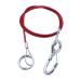 Upgraded Trailer Safety Rope 100cm Robust Trailer Towing Cord Strong & Wear Resistant for Various Towing Need 100cm Trailer Safety Rope Heavy Duty Towing Rope Durable Trailer Rope