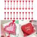 Didiseaon 20pcs Valentine's Day Cake Inserts Fruit Cake Bridal Shower Picks Appetizer Toothpicks Decorative Cake Inserts Red Decor Paper Cups Birthday Cake Decoration Dessert Arrow - Buy Online on SooperMarket.com