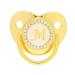 Golden Ultra-Light Silicone Pacifier for 0-6 Months | Soft BPA-Free Baby Pacifier with Clip | Safe & Stylish Infant Soother for 6-18 Months - Buy Online on SooperMarket.com