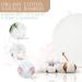12 Packs Reusable Bamboo Fiber Makeup Remover Pads with Cotton Storage Bag 4 Layers 100% Organic Bamboo Facial Cotton Rounds Eco-friendly Waste Free - Buy Online on SooperMarket.com