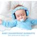 CUIFULI Kids Noise Reduction Earmuffs - Blue, for Babies & Toddlers 12-36 Months - Buy Online on SooperMarket.com