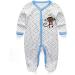 MAMIMAKA Baby Rompers Pajamas Cotton Jumpsuit Set - 3-6 Months (Three Pieces) - Buy Online on SooperMarket.com