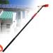 Window Cleaning Pole 4-12M Truck Washing Brush with Pole System for Window Cleaning Photovoltaic Panel Cleaning Trucks Cleaning Conservatory Roof/12Ft/3.6M 35cm Brush Head 4M/13FT
