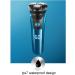 GeRRiT Electric Shaver for Men - 3-in-1 Blade Razor Waterproof LED Display Fast Charging - Ideal for Travel & Daily Use - Buy Online on SooperMarket.com