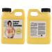 Yellow Liquid Latex Body Paint 8 Oz - Ammonia Free Odorless Easy Application for Cosplay & Professional Monster Makeup - Buy Online on SooperMarket.com