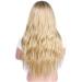 SHIYID Long Wavy Platinum Blonde Wig - Glueless Synthetic Wigs for Women | Buy Now & Enjoy Free International Shipping - Buy Online on SooperMarket.com
