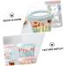 Zerodeko Practical Durable Sealed Jam Home Ml for Container Food Case Snack - Buy Online on SooperMarket.com
