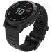 YOOSIDE Quick Easy Fit Watch Band for Garmin Fenix 6X Pro/Sapphire 26mm Soft Non-allergenic Silicone Sport Waterproof Wristband Strap for Garmin Fenix 5X/5X Plus Fenix 3 Quatix 3 Tactix Bravo(Black) - Buy Online on SooperMarket.com