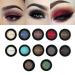 Phoera AQUAPURITY Waterproof Matte Eyeshadow Palette - 12 Pigment Colors - Long Lasting Face Powder Eye Shadow - 201 WHITE - Buy Online on SooperMarket.com