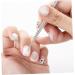DOITOOL 10 Pcs Nail Art Drill Pen Glitter Gel Nail Molding Gel Nail Drill Point Pen Dotting Tools for Nails Nail Gel Polish Practical Manicure Tool To Rotate Stainless Steel Glue Pen Alloy - Buy Online on SooperMarket.com