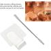 Cosmetic Acrylic Mixing Palette - Transparent Mixing Tray & Spatula Set for Makeup & Nail Art | International Shipping - Buy Online on SooperMarket.com